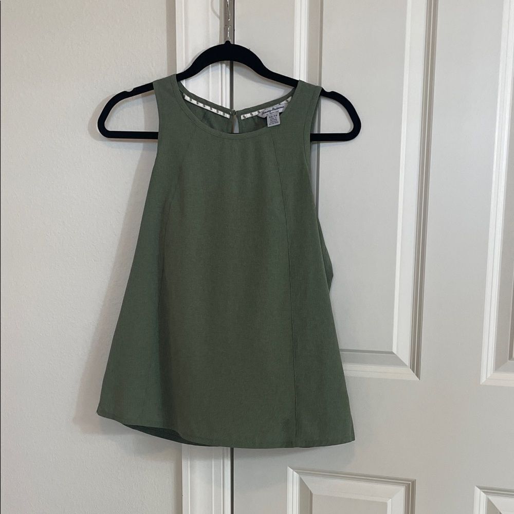 Tommy Bahama Olive Green Tank Top